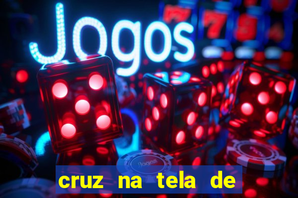 cruz na tela de cruz das